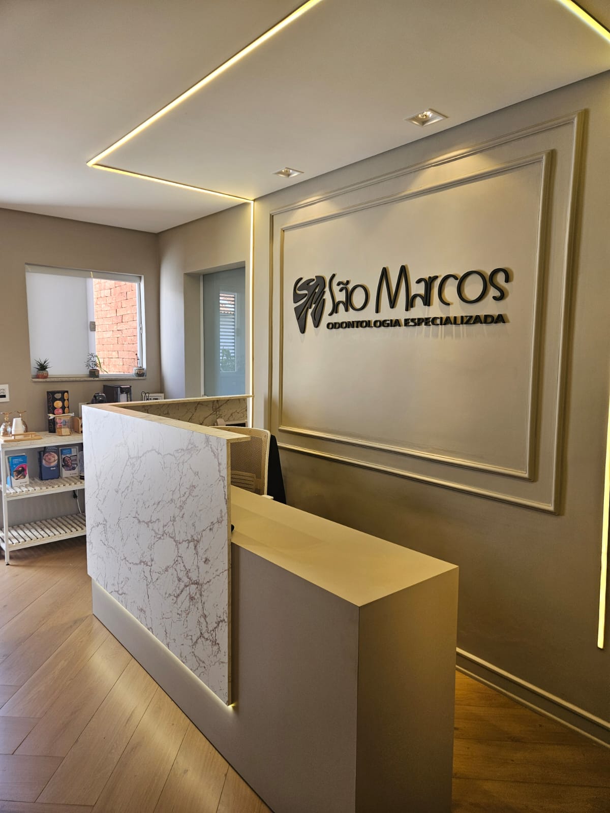Recepção da São Marcos Odontologia
